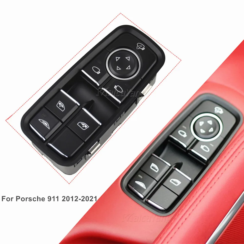 Car Styling Per Porsche 718 Boxster Cayman 911 Carrera Driver Side Electric Power Master Window Switch Muslimah