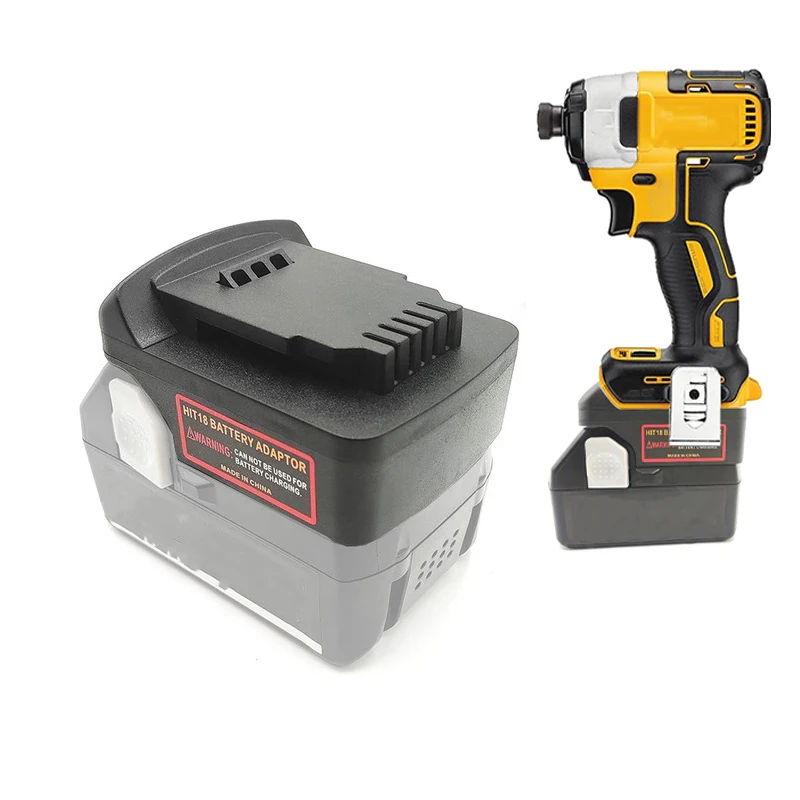 Per Convertitore Adattatore Dewalt Può Essere Utilizzato Per Batteria Agli Ioni Di Litio Hitachi/Hikoki 18V Per Utensile Elettrico Al Litio Dewalt 18V