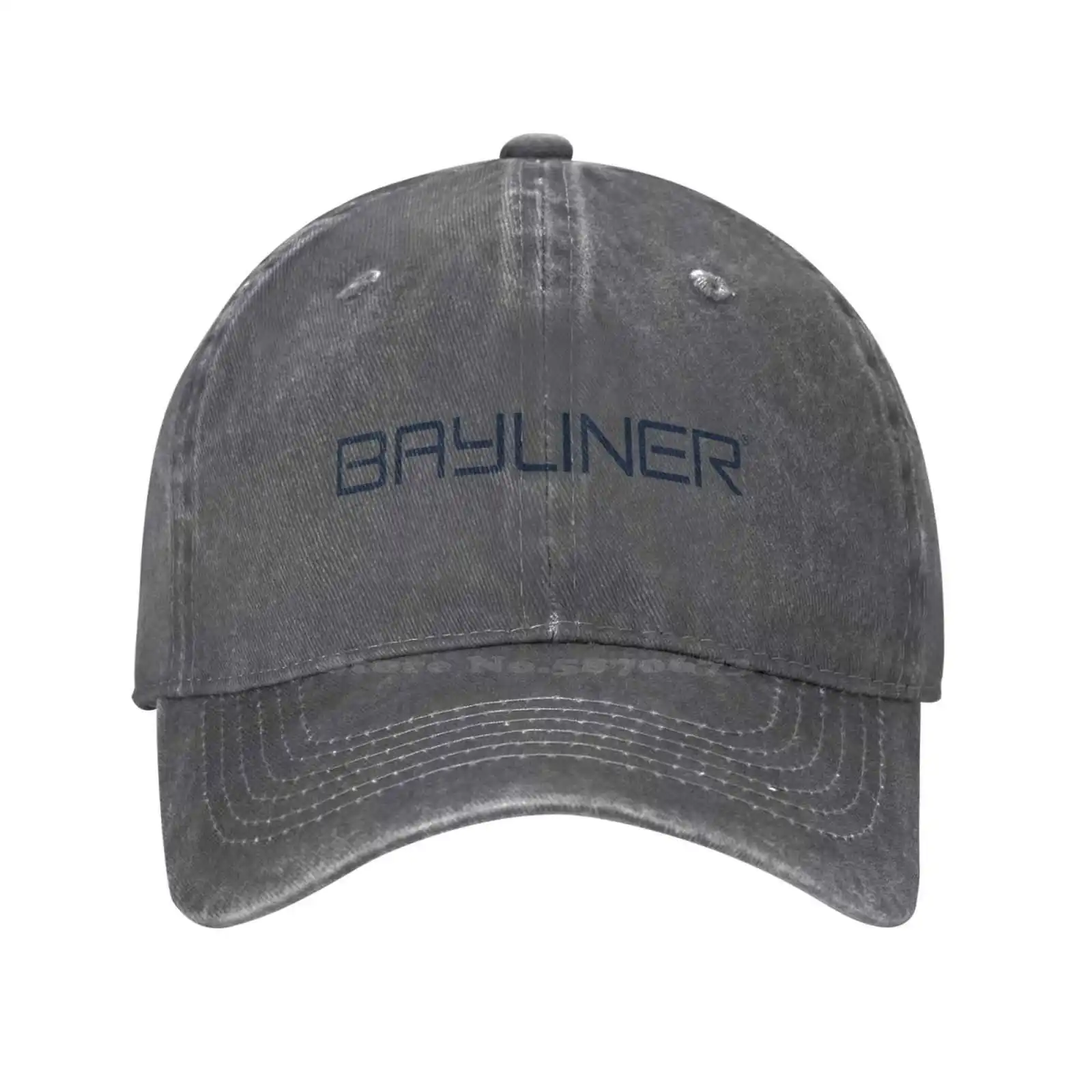 Bayliner Boats Cappello Lavorato A Maglia Con Berretto In Denim Con Logo Di Alta Qualità