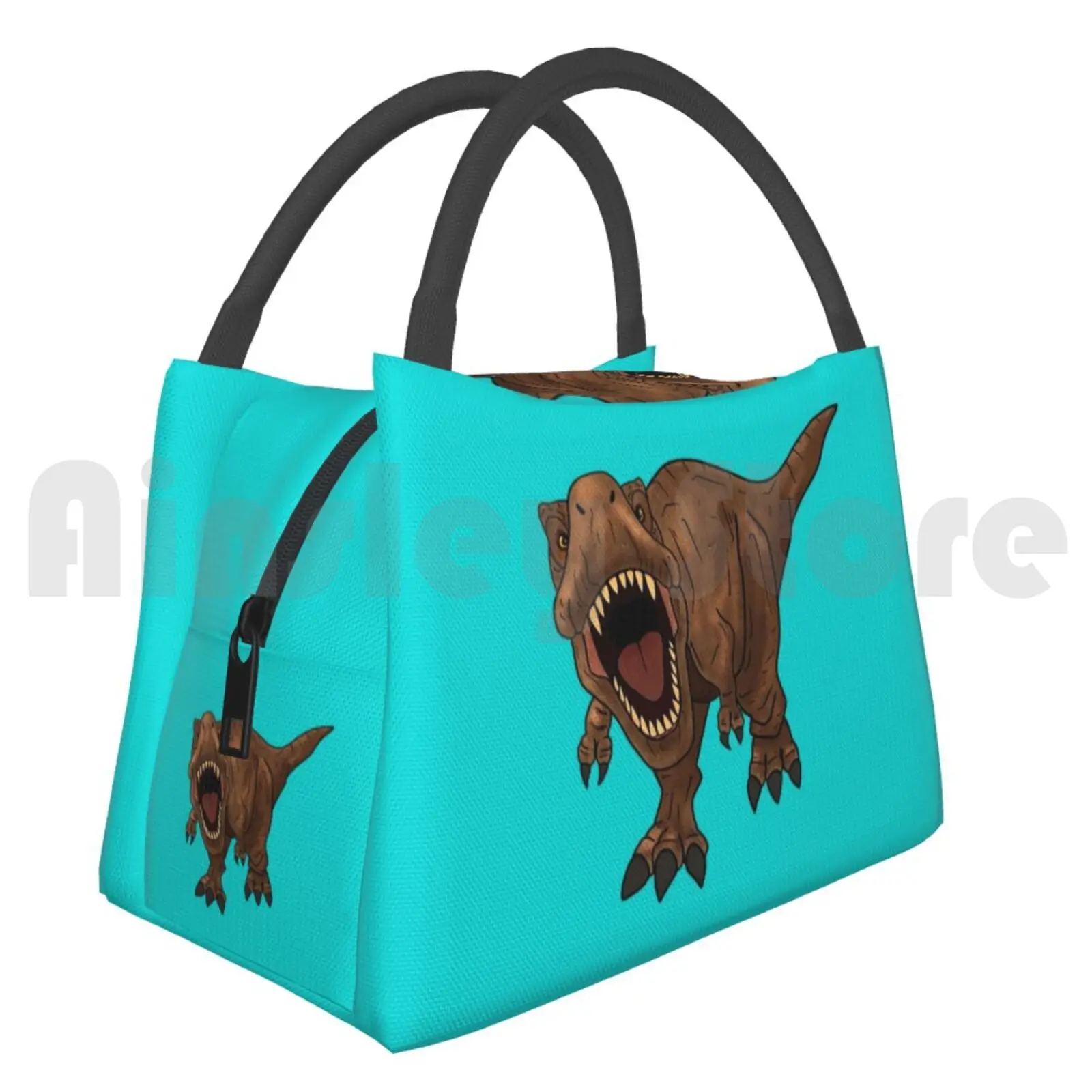 Borsa Isolante Portatile Roaring Rex T Rex Dinosaur Tyrannosaurus Tyrannosaurus Rex Rexy Trex Camp Cremaceous