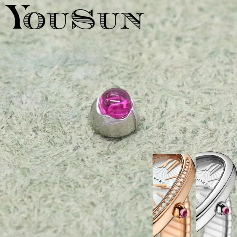 Accessori Per Orologi Testa Del Tempo Di Regolazione Destra Utilizzata Per Bv Bvlgari Serpenti Placcato Oro Serpenti Lvcea