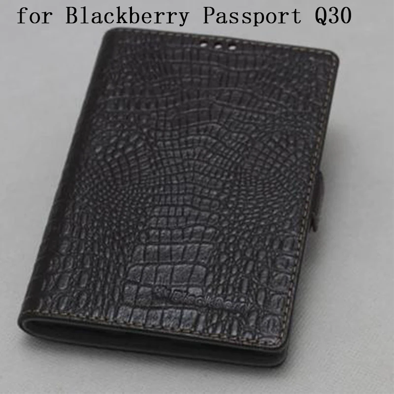 Custodia In Coccodrillo Anticato Per Blackberry Passport Borsa In Vera Pelle Per Telefono Custodia Per Blackberry Passport Q30 Flip Funda Skin Bag