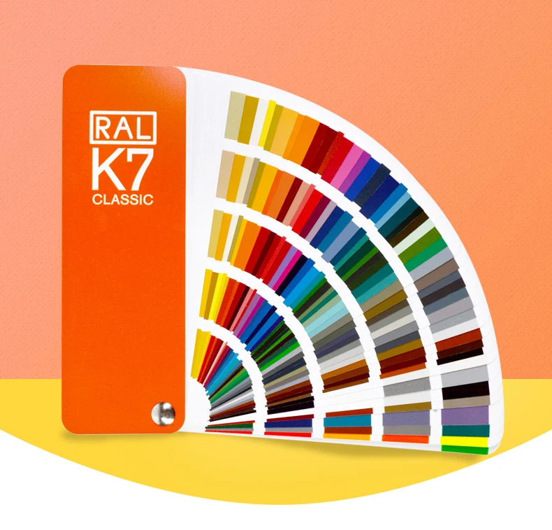Cartella Colori Ral Originale Germania Standard Internazionale Ral K7 Cartella Colori Per Vernice 213 Colori Con Confezione Regalo
