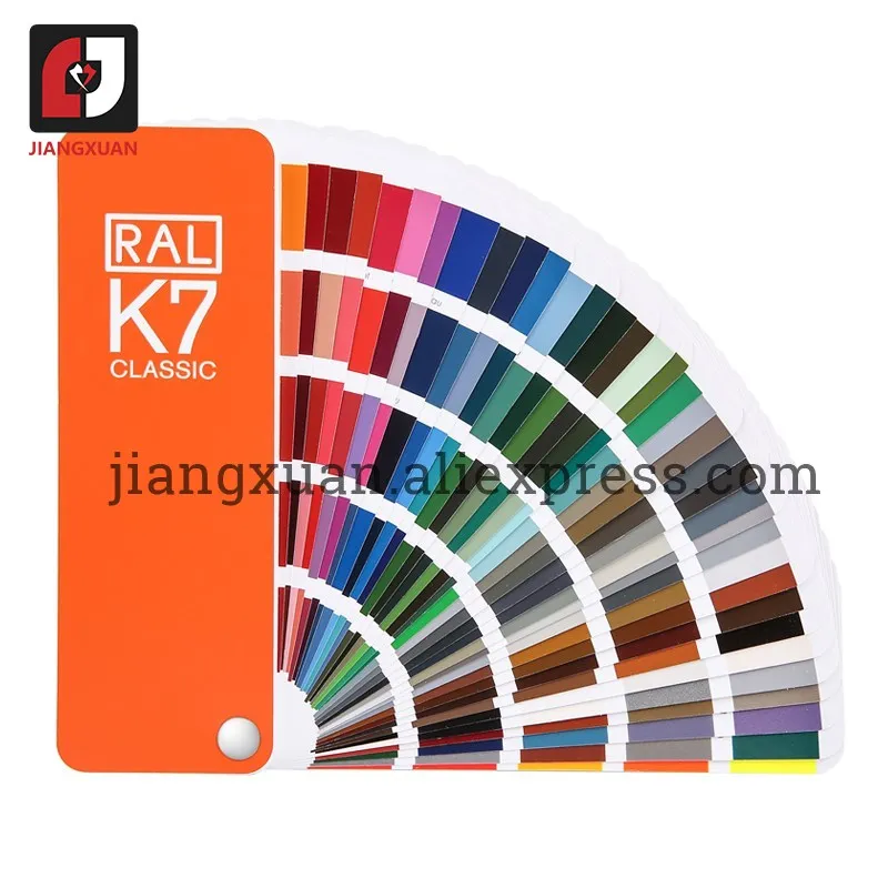 Carta Di Colore Ral Originale Della Germania Tabella Dei Colori Standard Internazionale Ral K7 Per Vernice 213 Colori 215 Colori Con Confezione Regalo