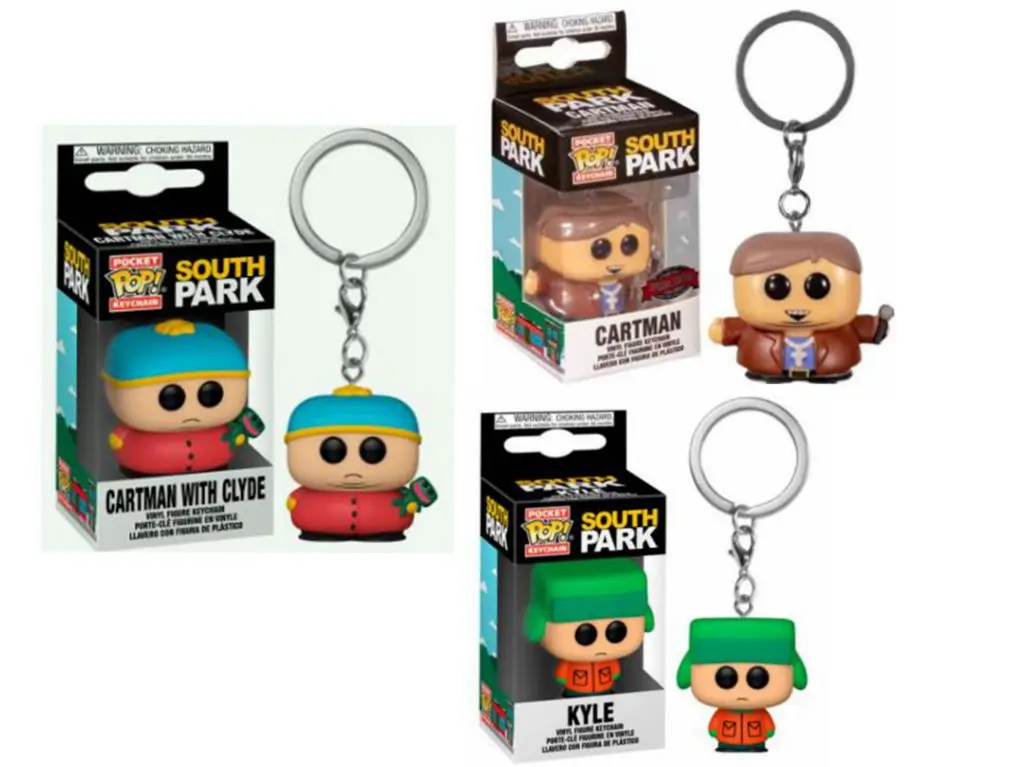 Funko Pop South Park Cartman Con Cappello Verde Glyde Fodera Cartman Portachiavi Figura Modello Da Collezione Bambole In Vinile Portachiavi Giocattoli