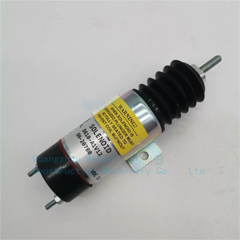 Solenoide Di Arresto Arresto Carburante 12V D610-A1V12 D610-B1V12 D610-C1V12 Per Motori Trombetta Kubota Perkins 1502-12C2U1B1S1