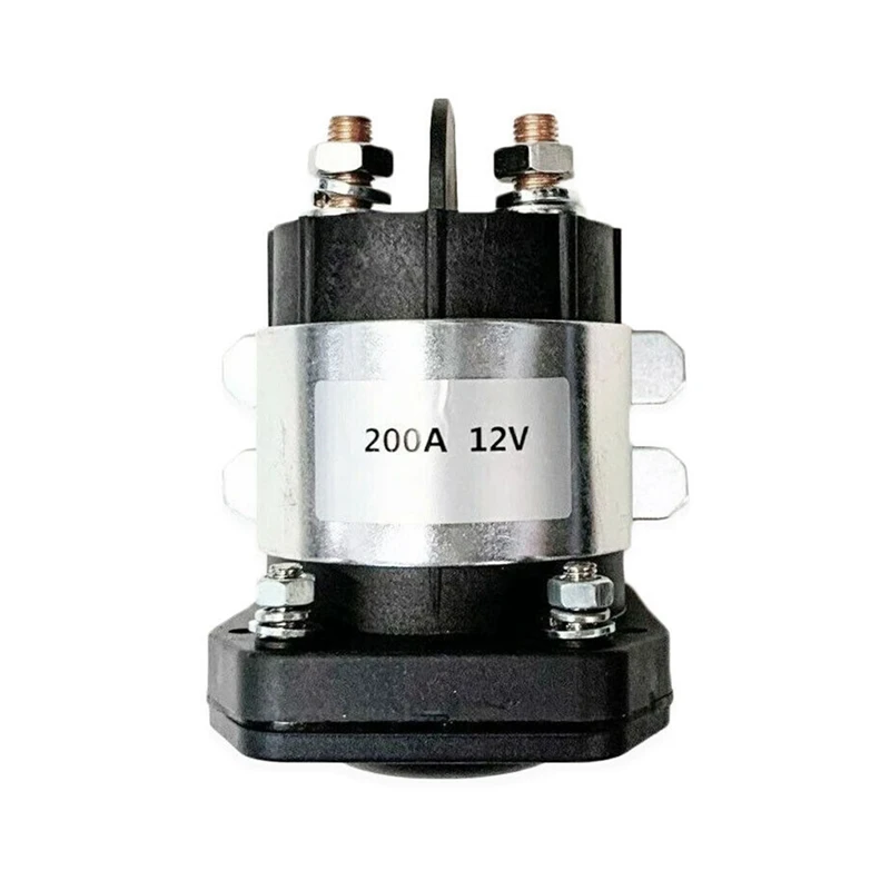 12V Solenoide 4 Parti Terminali 200 Amp Per Trombetta 114-1211-010, 114-1211-020 Per Vari Avviatori