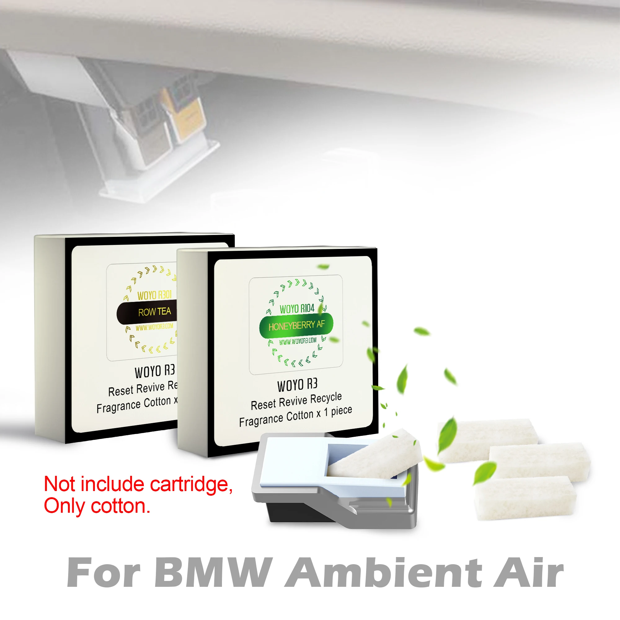 Per Bmw Ambient Air G11 G12 G38 G30 G02 G08 5/7 Series Gt X3 X5 X7 Profumo Cotone Uomo Donna Fragranza Accessori Auto