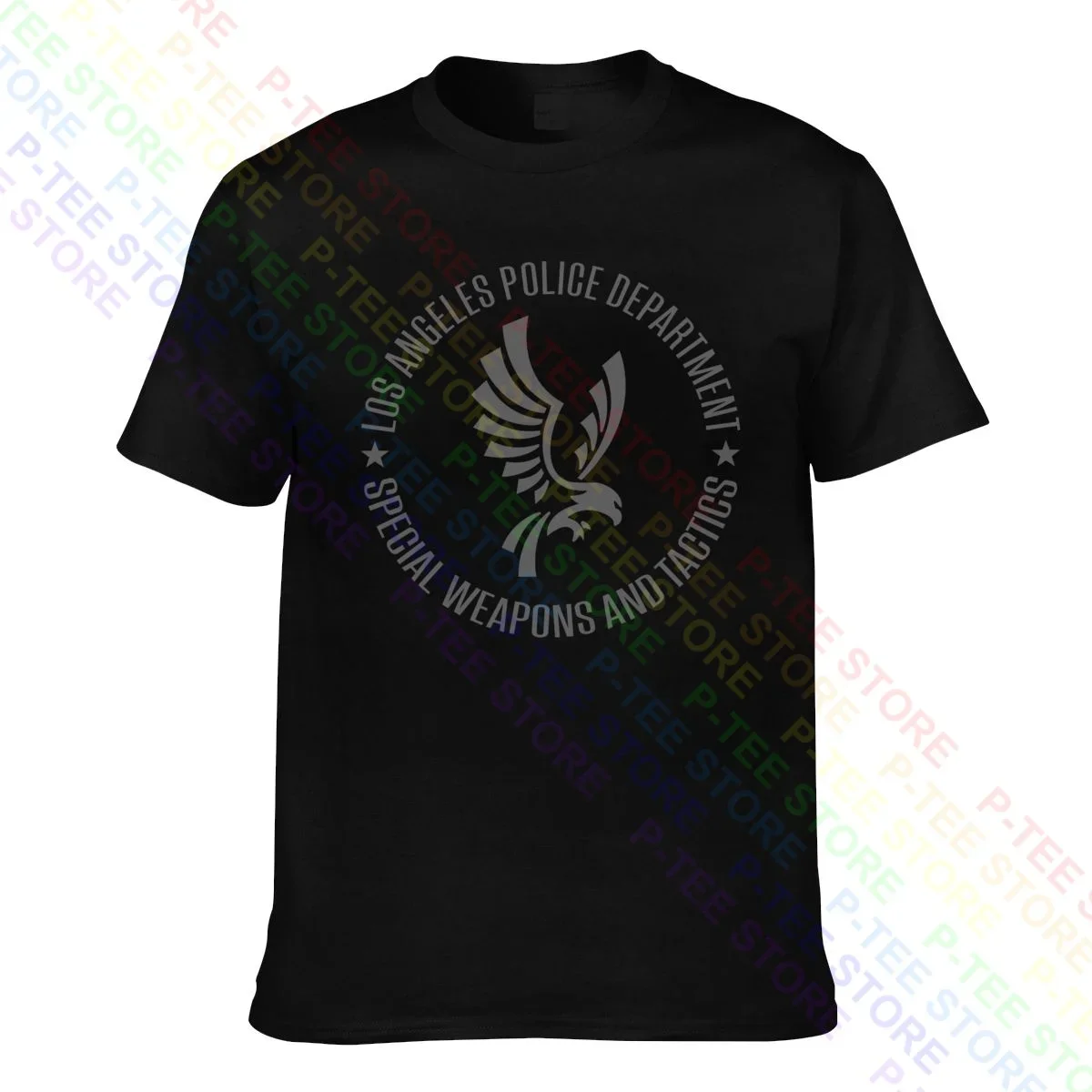 Polizia Swat Serie Tv S.W.A.T. Ispirato Los Angeles Police Dep T-Shirt Tee Shirt Top Hipster