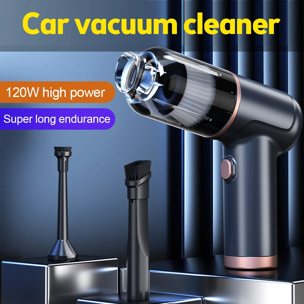 Alta Aspirazione 2-In-1 Auto Hoover 90000 Pa Ricaricabile Cordless Air Hoover Palmare Ad Alta Potenza Hoover Bagnato E Secco, Per Il Ministero Degli I