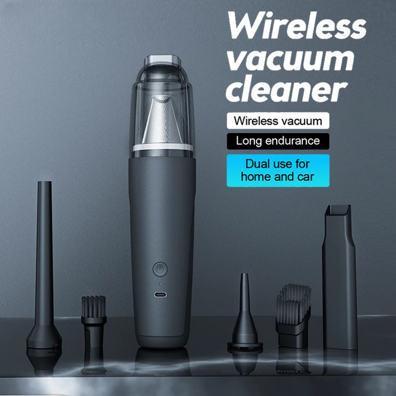 Aspirapolvere Portatile Potente Tavolo Per La Pulizia Dell'Auto Cablato Hoover Grande Potenza Wireless Vaccum Air Gun Blower Hand Vehicle
