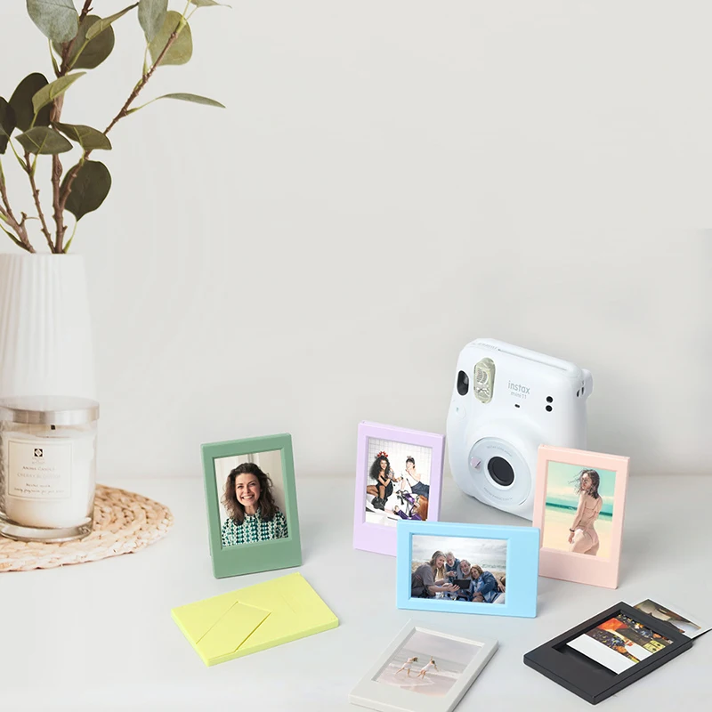 Mini Photo Frame Desktop Polaroid Frame Holder Photo Card Holder Scrapbook Decoration Desktop Decor Per Fujifilm
