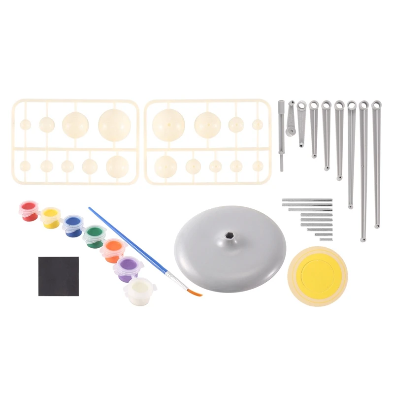 Modello Di Sistema Solare Scienza E Tecnologia Per Bambini Apprendimento Del Sistema Solare Assemblaggio Didattico Del Pianeta Colorazione Giocattoli 