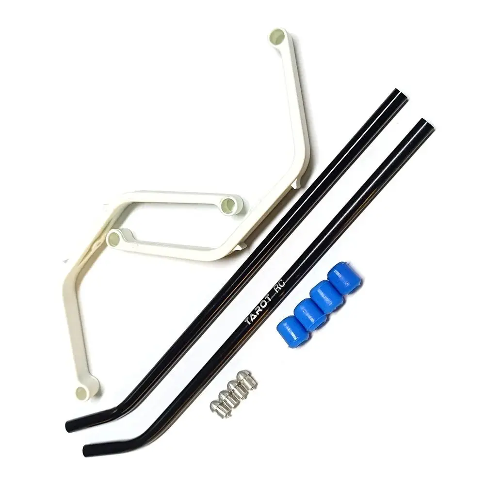 Tarocchi Rc 450 V3 Pro Dfc Landing Skid Set Per Align Trex 450 Elicottero