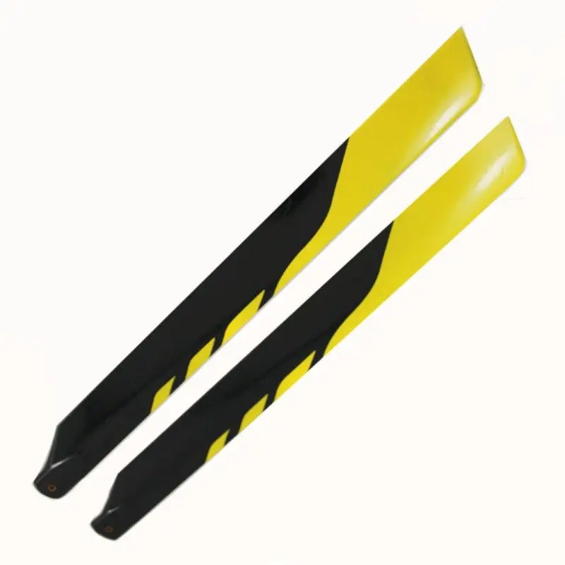 In Promozione Lama Principale In Fibra Di Vetro Colorata Da 325Mm Per Align Trex T-Rex 450 Rc Helicopter