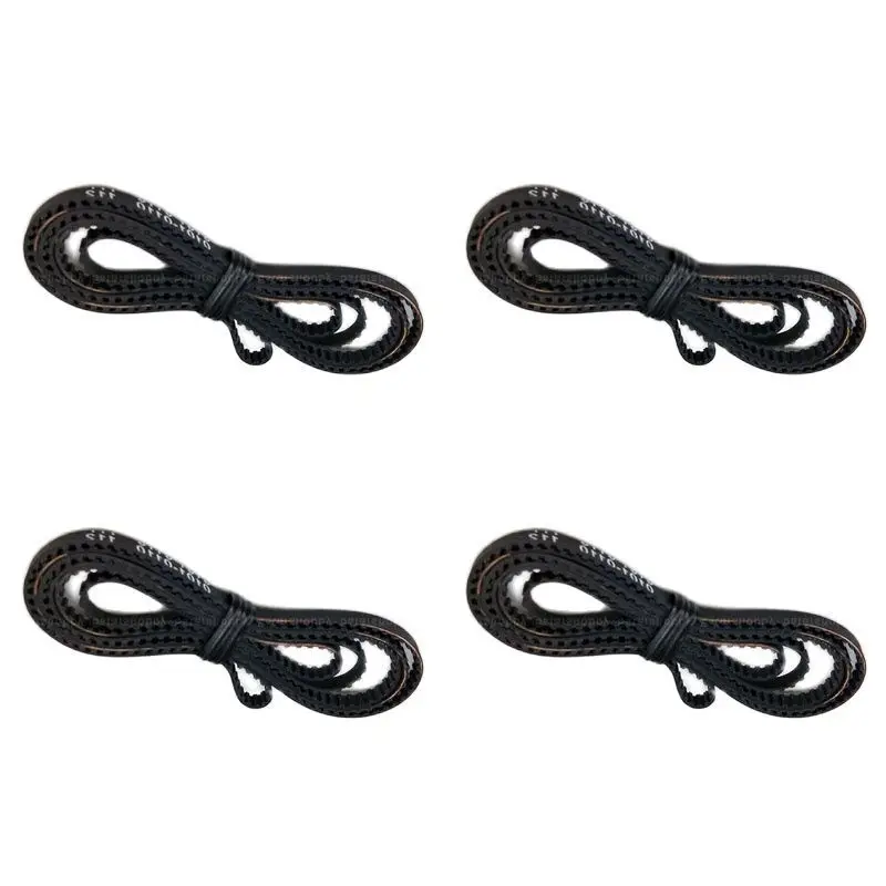 Cinghia Di Trasmissione 4 Pezzi 397T Per Align Trex 450 Xl Se V2 V3 Pro Helicopter