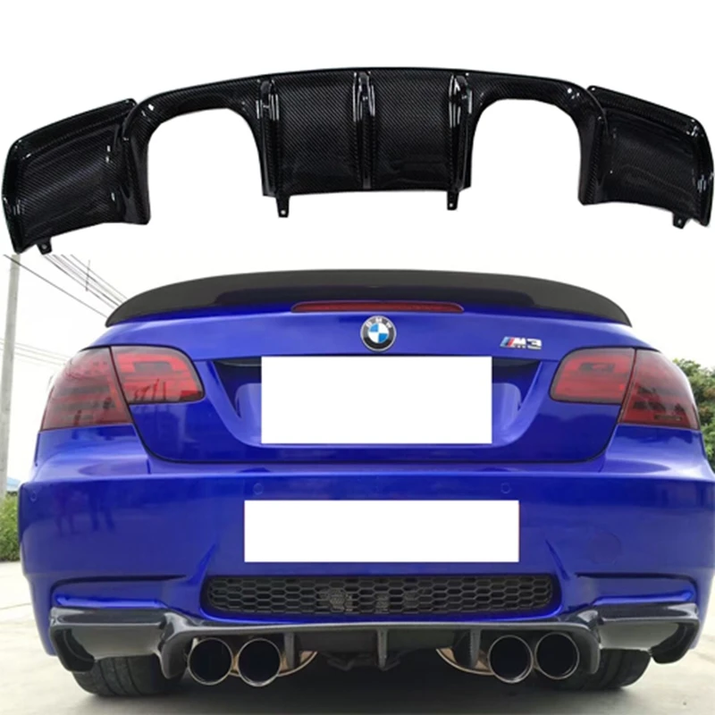 E92 M3 Vorsteiner Style Auto Car Fibra Di Carbonio Kit Corpo Posteriore Paraurti Diffusore A Labbro Per Bmw E92 M3 Paraurti 2006-2013