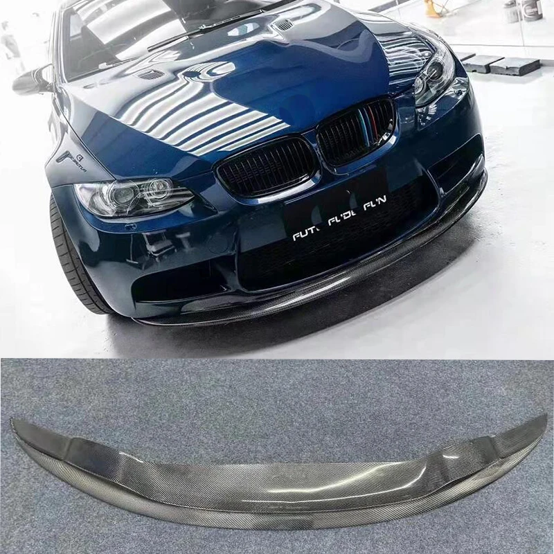 E92 M3 Gts Style Real Carbon Fiber Body Kit Paraurti Anteriore Spoiler Per Bmw E92 2006-2013 M3 Solo Paraurti
