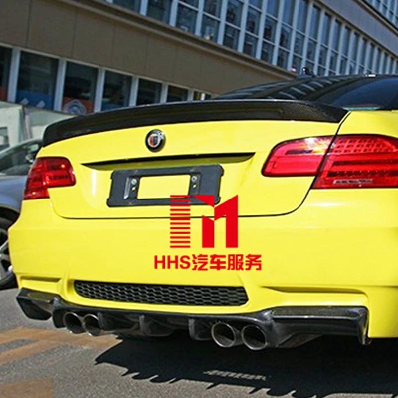 E92 M3 Vorsteiner Style Auto Car Kit Carrozzeria Posteriore In Fibra Di Carbonio Paraurti Diffusore Labbro Per Bmw E92 M3 Paraurti 2006-2013