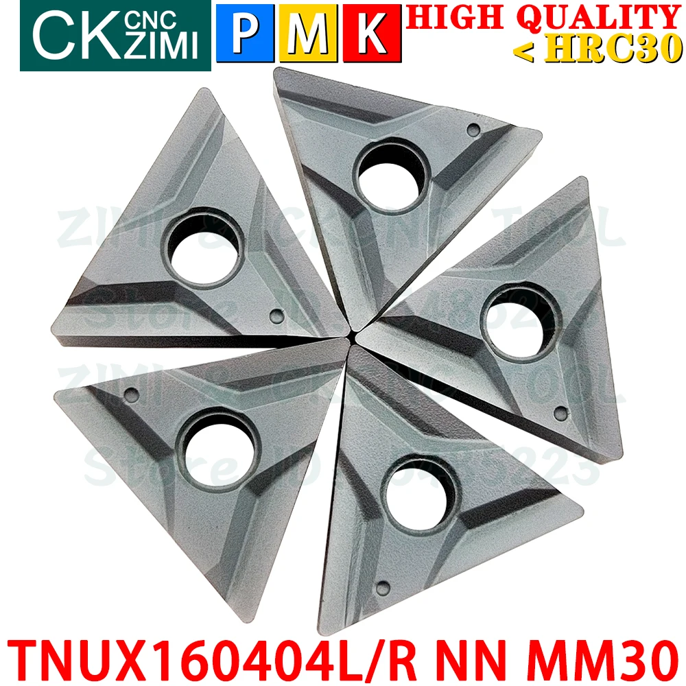 Tnux Tnux160404R Nn Mm30 Tnux160404L Nn Mm30 Inserti In Carburo Scanalatura Scanalata Strumenti Per Inserti Di Tornitura Tnmg Tnux 1604 Nn Tnux1604 Nn