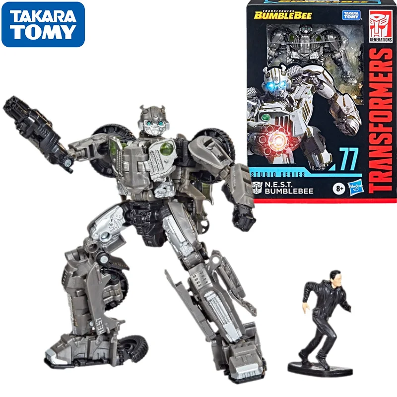 Originale In Magazzino Tapara Tomy Transformers Deluxe Ss77 Bumblebee Nest Troops Robot Anime Figure Action Model Toys