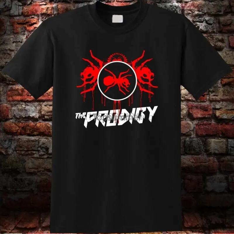 The Prodigy Punk Bigbeat Rock Band Black T-Shirt Tee Da Uomo S-3Xl
