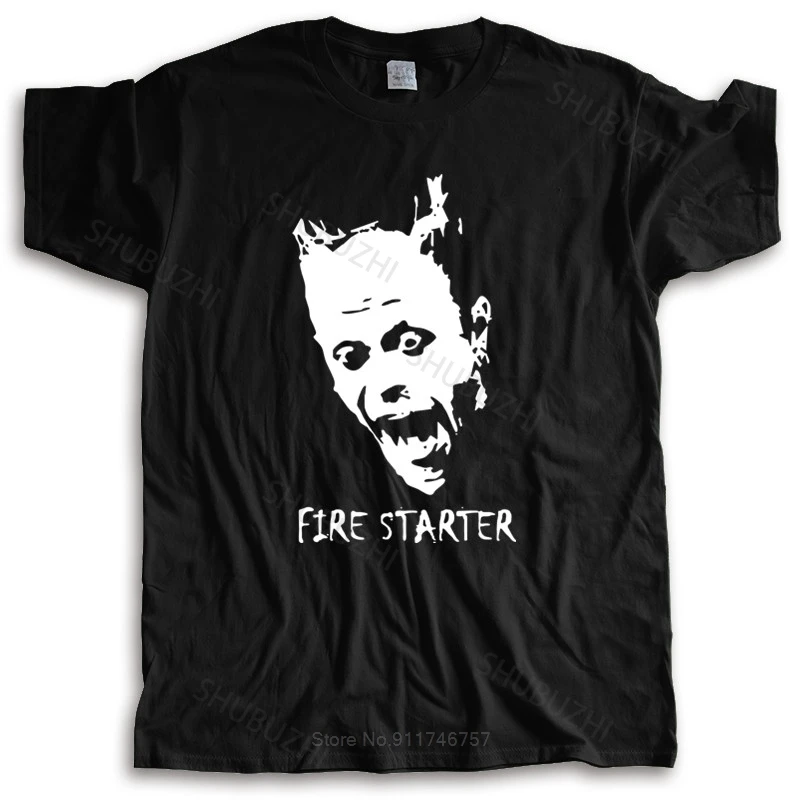 New Fashion T-Shirt Uomo Girocollo Tees Fire Starter Prodigy Dance Music Festival T Shirt Spedizione Gratuita T-Shirt In Cotone Maschile