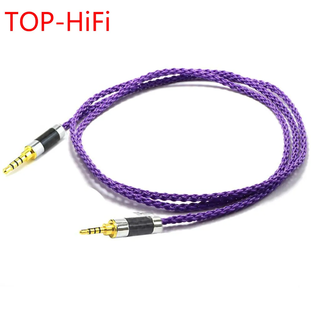 Cavo Di Aggiornamento Per Cuffie Bilanciato Xlr/2.5Mm//4.4Mm Placcato Argento Hifi Per Fostex T60Rp T20Rp Tt50Rp