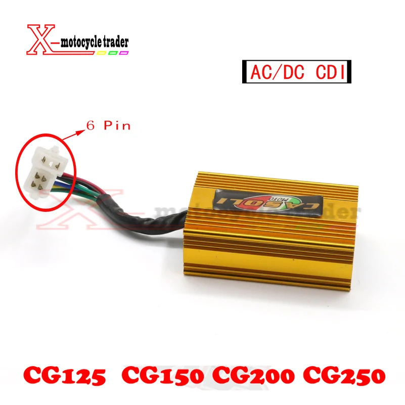 Oro Che Corre Cdi Ac/Dc Hp Cdi Per Cg125 150 200 250Cc Dirt Bike/Pit Bike Atv Quad Buggy