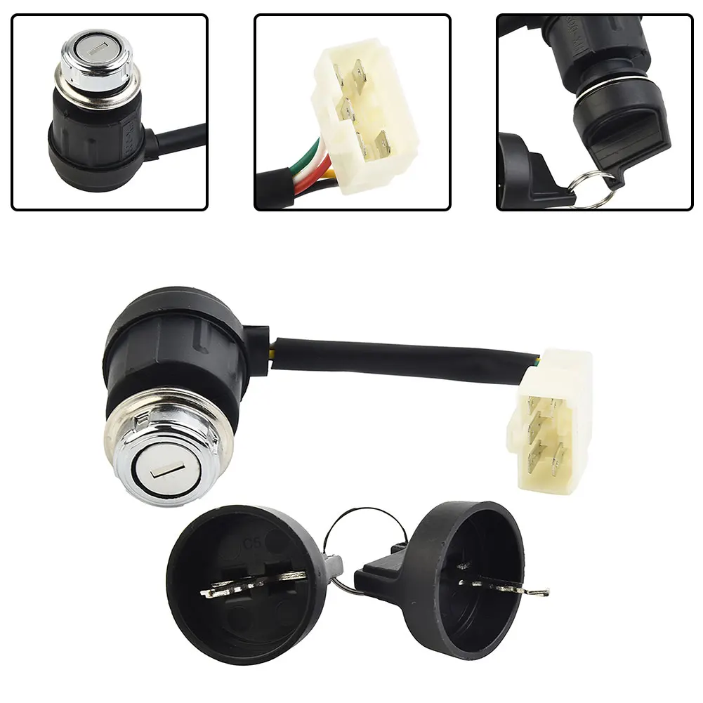 Chiave Dell'Interruttore Di Accensione Del Motociclo Per 250Cc, 150Cc, 125Cc, 110Cc Atv Quad Dirt Bike Accessori Per Il Motocoltivatore Del Motore Die