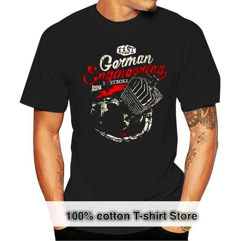 Simson S50 T-Shirt Schwarz + Muslimeddr Ciclomotore Digitale S51 Schwalbe