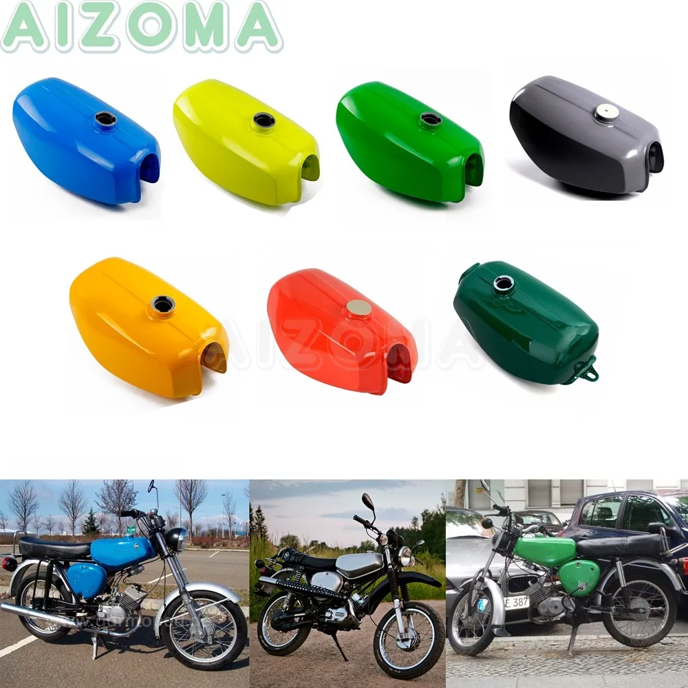 Serbatoio Carburante Per Benzina A Banana In Acciaio S50 S51 S70 Per Simson S50 S51 S70 Tutti Gli Anni S 50/51/70 Serbatoi Olio Enduro (190830)