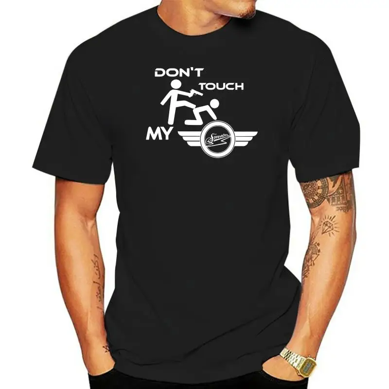 2022 Vendita Calda 100% Cotone Dontouch My Simson T-Shirt Ddr Motorrad Tuning Simi S51 50 Fan Ostkult Maglietta Stile Estivo