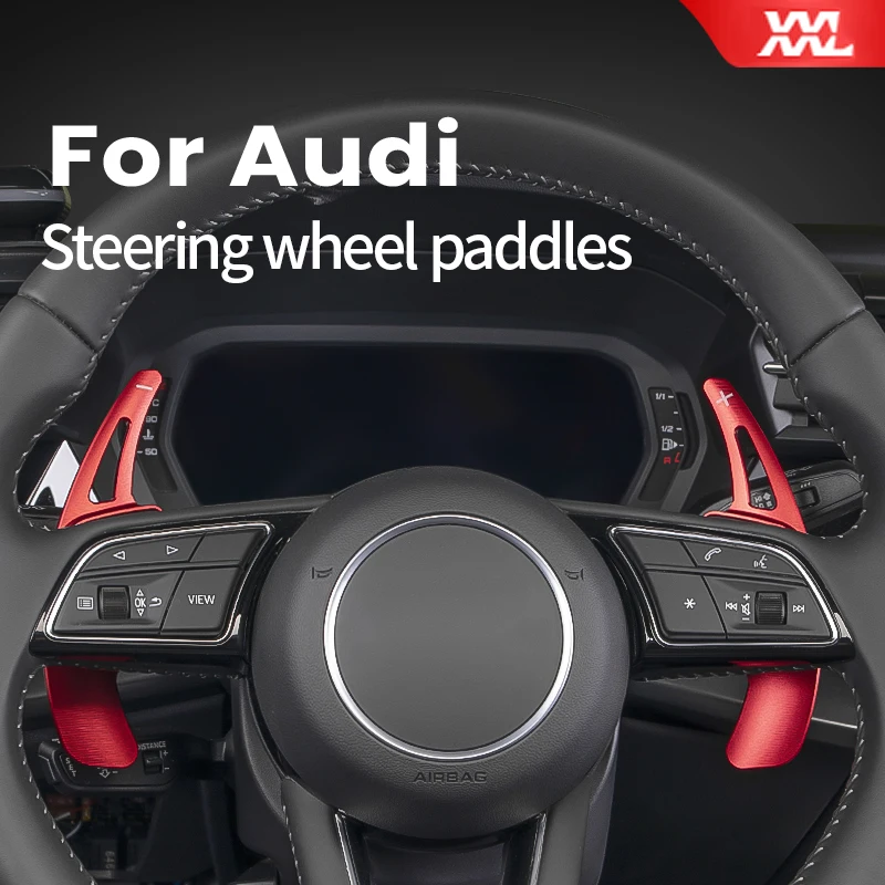 Per Audi A3 8Y 8V 20-23 Sportback Limousine Berlina Auto Volante Paddle Estensione Shifters Adesivi Accessori Auto
