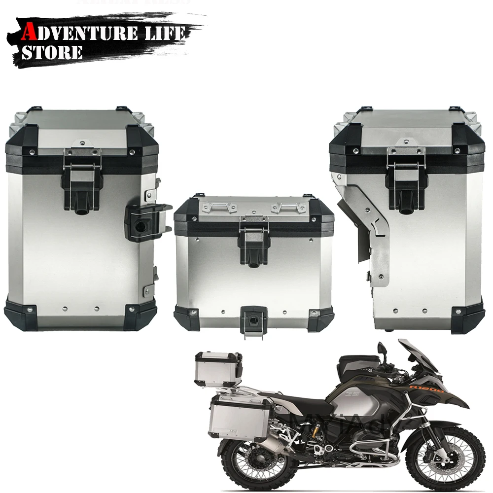 Per Bmw R 1200Gs Adv R 1200 1250 Gs Lc Adventure R1250Gs Moto Portapacchi Posteriore Passeggero Bisaccia Top Case Valigia Tronco