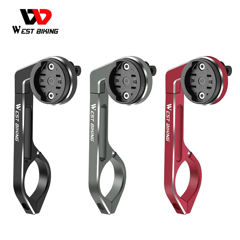 West Biking Bicycle Computer Light Dual Mount Garmin Xoss Bryton Gopro Adapter Manubrio In Lega Di Alluminio Tachimetro Supporto Gps