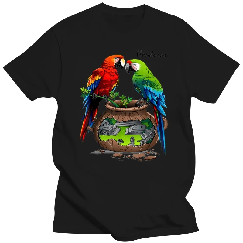 Honduras Copan Maya Loros T-Shirt(1)