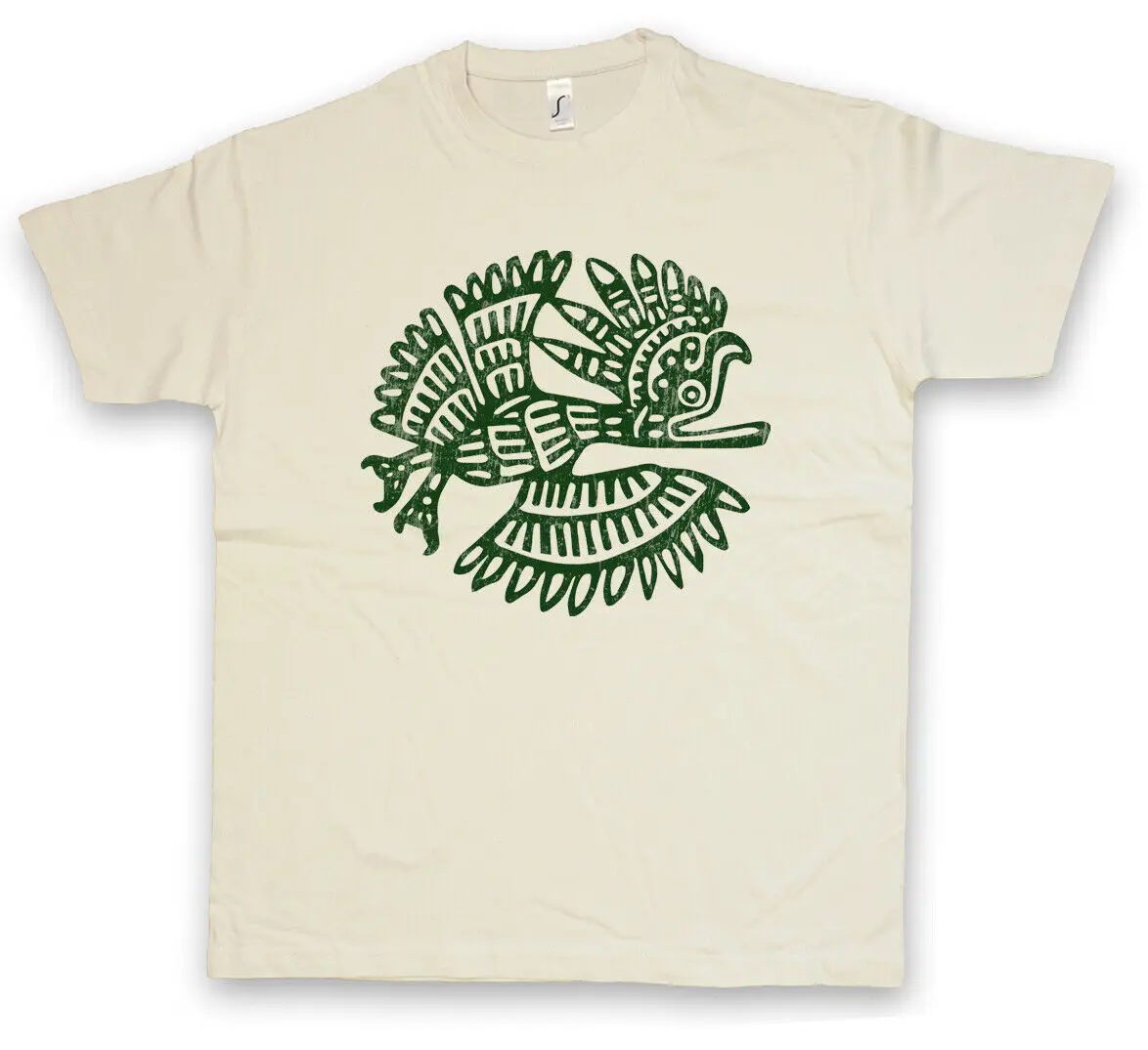 Aztec Bird I T-Shirt Indian Aztec Sign Culture Civition Maya Religion