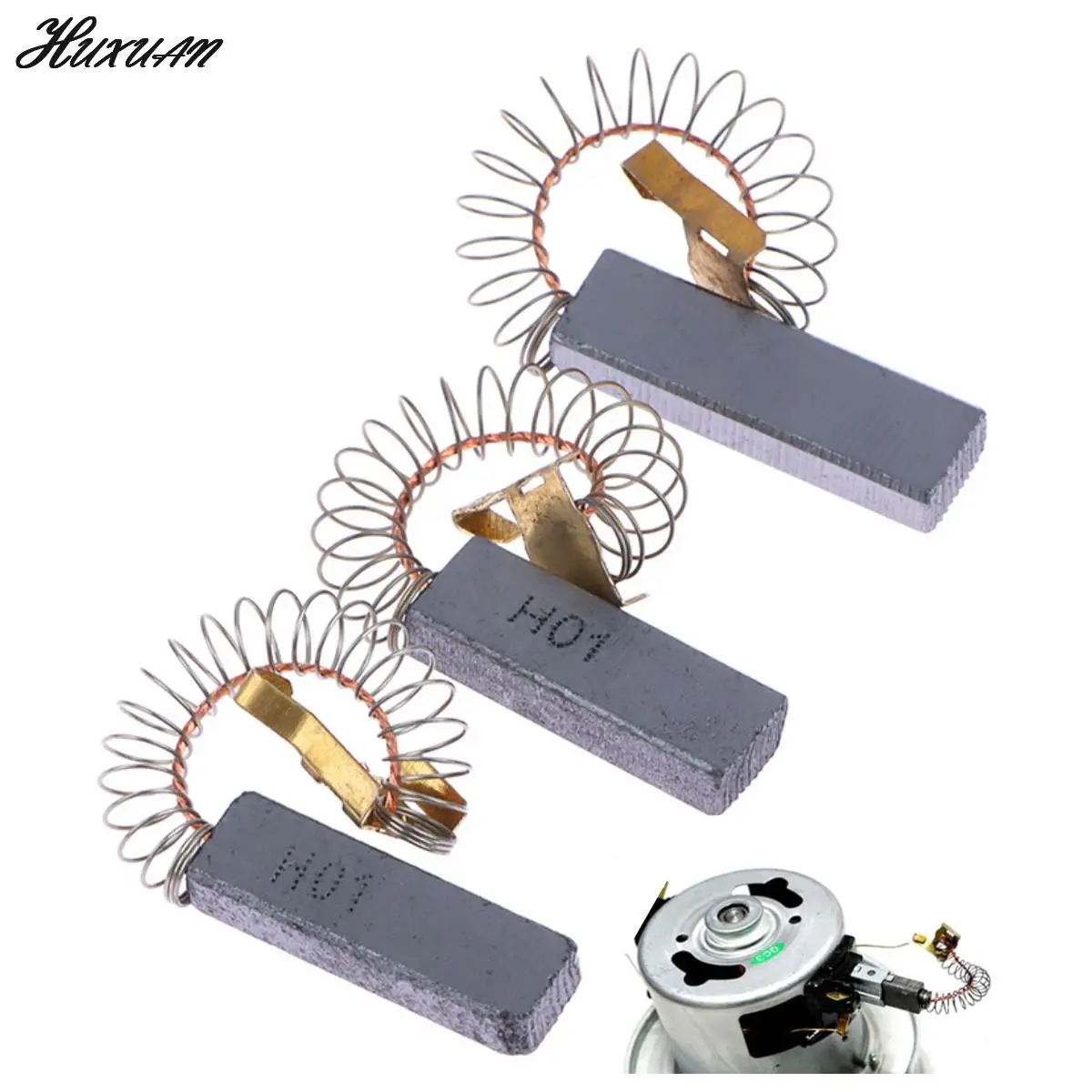 1 Pz Super Spazzole Di Carbone Spazzole Di Grafite Per Motori Elettrici Spazzole Per Parti Di Asciugacapelli Per Animali Domestici