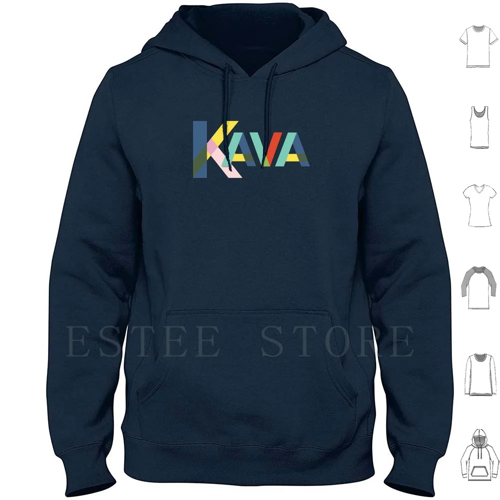 Kava Tipografia Design Felpe Kava Kava Kava Grog Kava Krunk Kava Art Kava Inspired Art Acquista Kava Drink Kava Kava