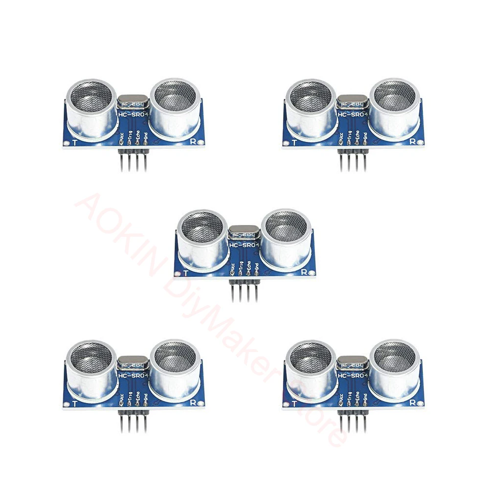 5Pcs Modulo Ultrasonico Hc-Sr04 Sensore Di Distanza Per Arduino R3 Mega Mega2560 Duemilanove Nano Robot