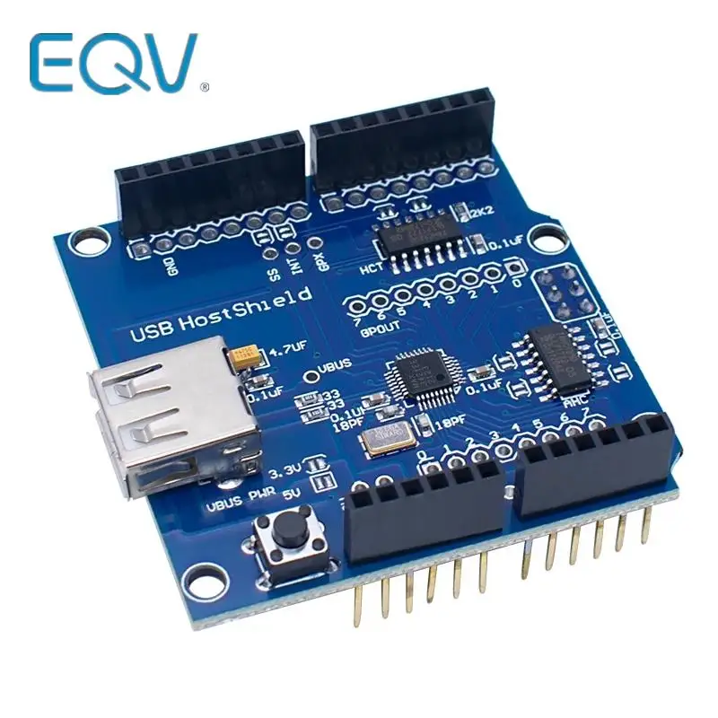 Usb Host Shield 2.0 Per Arduino Uno Mega Adk Compatibile Per Android Adk Diy Max3421 Scheda Modulo Elettronico