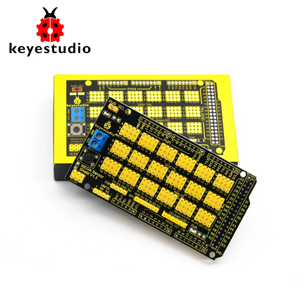 Keyestudio Mega Sensor Shield V1 Confezione Regalo Per Arduino Mega