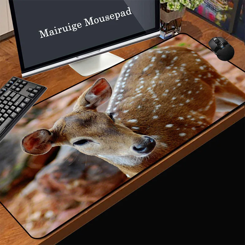 Mairuige Offerta Speciale Tappetino Per Mouse Per Computer Da Gioco In Stile Animale Tappetino Per Tastiera Per Laptop In Gomma Naturale Antiscivolo I