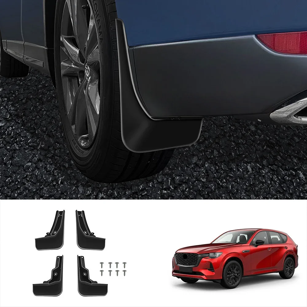 Per Mazda Cx-60 Cx60 Cx 60 2022 2023 2024 Parafanghi Parafango Paraspruzzi Paraspruzzi Paraspruzzi Accessori Auto 4 Pz