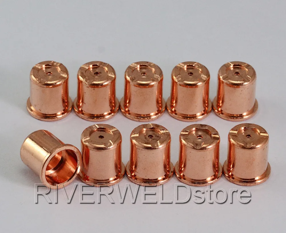 C1308 Ugello Al Plasma Tips Fit Cebora P70 Cp-70 Torcia, 10Pk