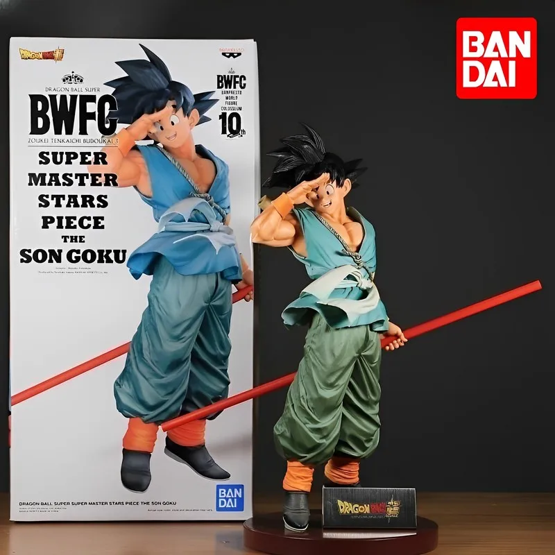 Original Bandai Dragon Ball Super Master Stars Piece Goku (Due Dimensioni) Figure Collection Action Model Toys Gifts