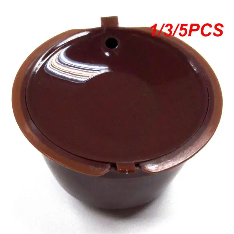 1/3/5 Pz Capsule Di Caffè Ricaricabili Tazza Filtro Compatibile Per Dolce Gusto Adattatore Riutilizzabile Macchina Nescafe Ricaricabile
