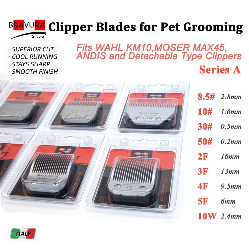 Lame Tagliacapelli Per A5,Wahl Km10,Moser Max45, La Maggior Parte Delle Andis E Oster Series A Professional Pet Grooming Groomer Cutter/Trimmer