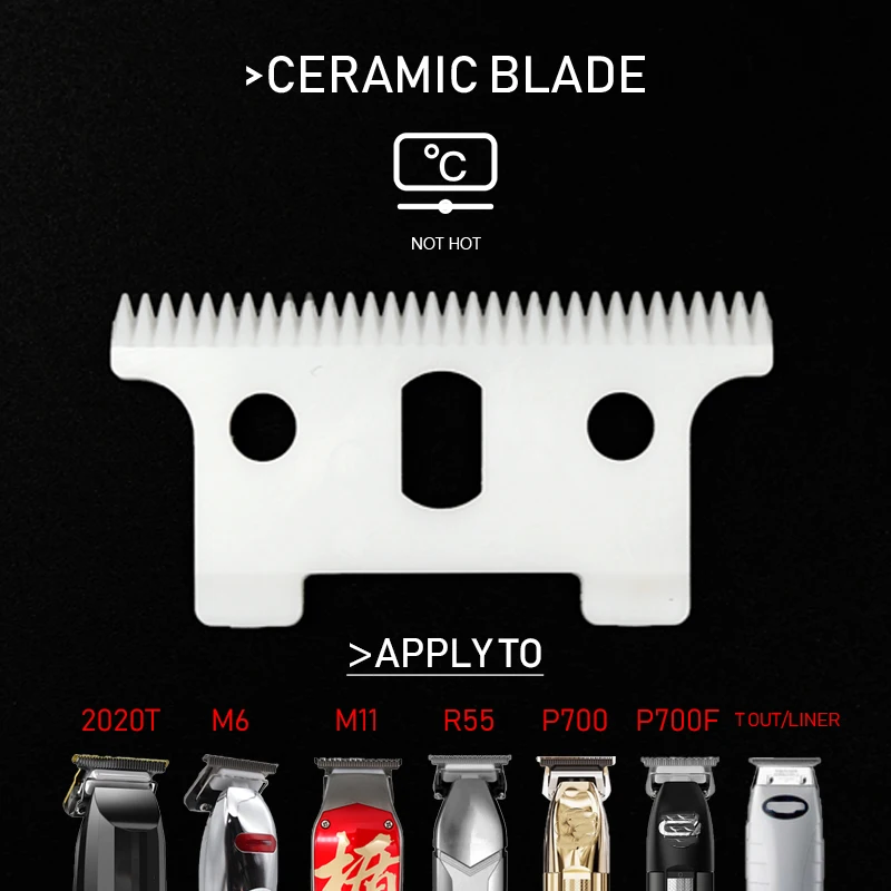 Lame In Ceramica Mobili Di Ricambio Adatte Per Madeshow M6 M11 Andis T Outliner Tagliacapelli Professionale Tagliacapelli